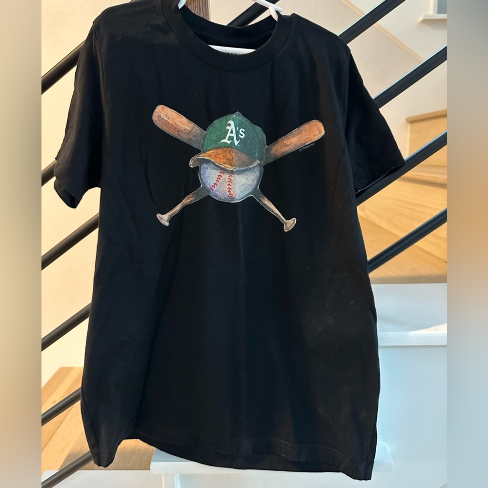 Boys A’s tee shirt.